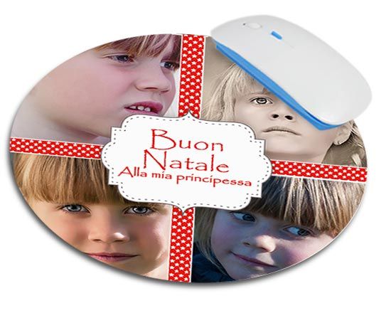 Tapeptino mouse con stelline e nastri