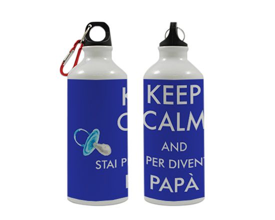 Borraccia Keep calm dad