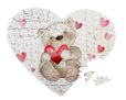 Orsetto su foto puzzle masonite