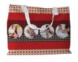 Borsa mare Pois rossi