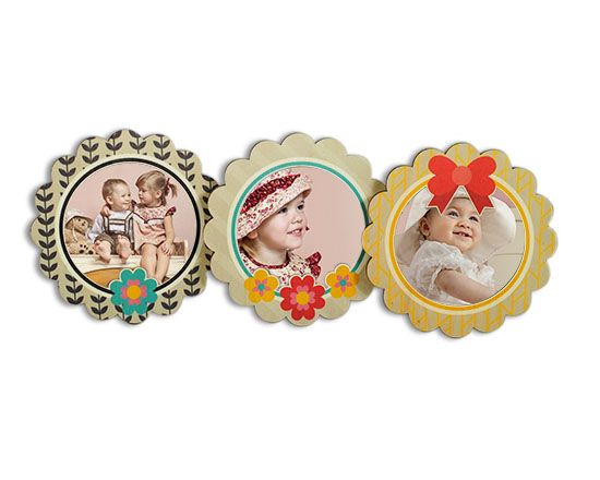 cornici rotonde fiore