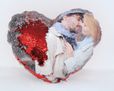 Crea Cuscino Cuore con Paillettes