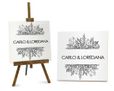Mattonella con grafica con fiori
