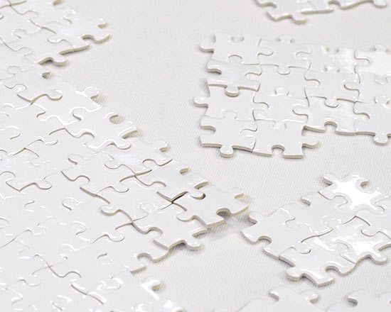 particolare tasselli lucidi puzzle maxi da personalizzare