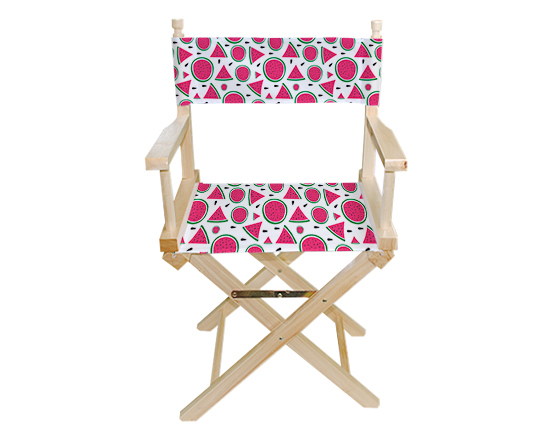 sedia regista con grafica