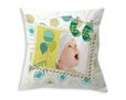 Cuscino classico con grafica bimbo personalizzato con foto