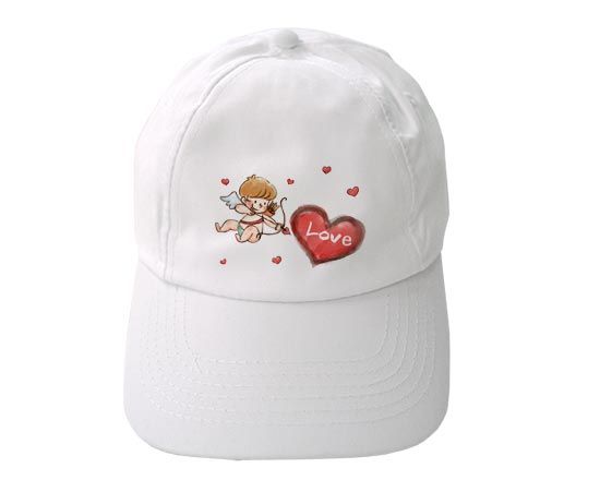 Cappello personalizzato con immagine di Cupido