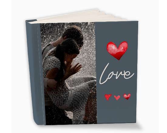 Album personalizzabile con grafica laterale