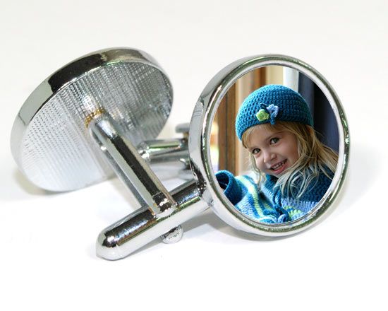 Gemelli personalizzati tondi con foto bimba