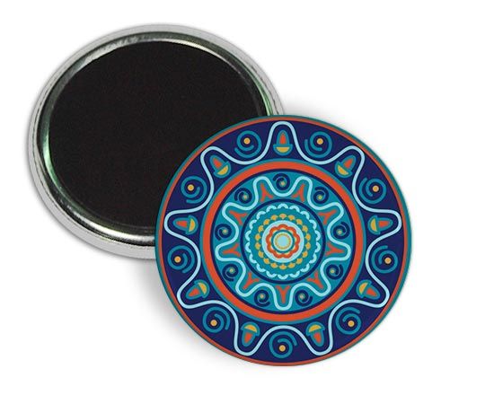 magnete da frigo colorato