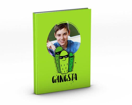 Diario scolastico personalizzato stampato sia sul fronte che sul retro