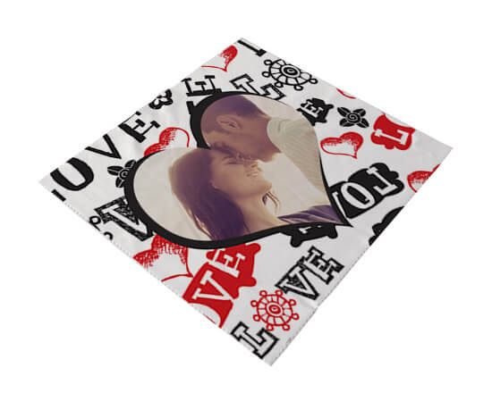 pezzolina per occhiali personalizzata con grafica natalizia