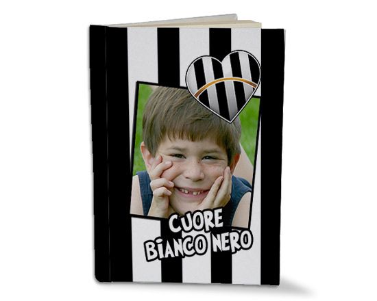 Diario Scolastico Cuore Bianco Nero