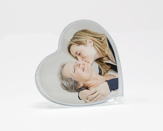 Cristallo Cuore personalizzato