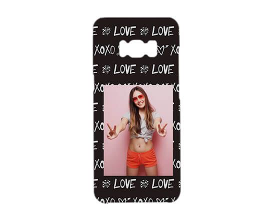 Cover samsung s8 con grafica romantica