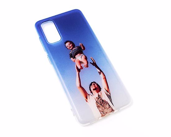 personalizza cover morbida per galaxy S20 con le tue foto