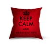 Il cuscino dallo stile moderno per il suo Keep Calm, ti riscalda con il suo pile