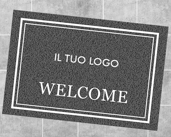 Zerbino promozionale Medium Welcome