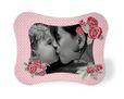 Il puzzle con cornice e grafica collage