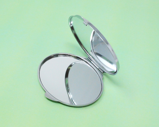 Specchietto da borsa - doppio specchio all'interno