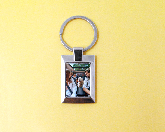 Portachiavi con Cornice Rettangolo