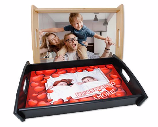 vassoio in legno grande