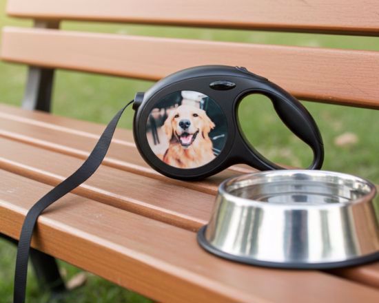 guinzaglio per cani personalizzato con foto