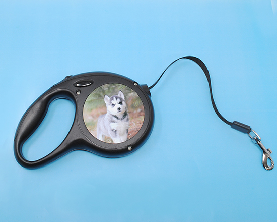 guinzaglo personalizzato con moschettone in metallo