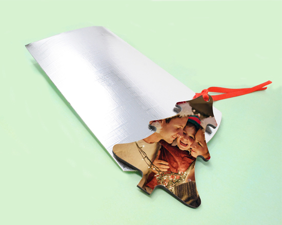 decorazione in legno albero con scatolina