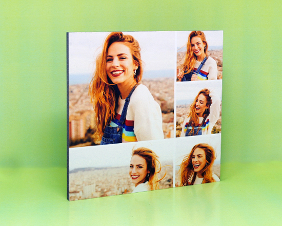 Legno moderno collage stampato con stampa diretta UV