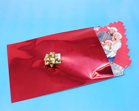 puzzle in mattoncini con confezione regalo