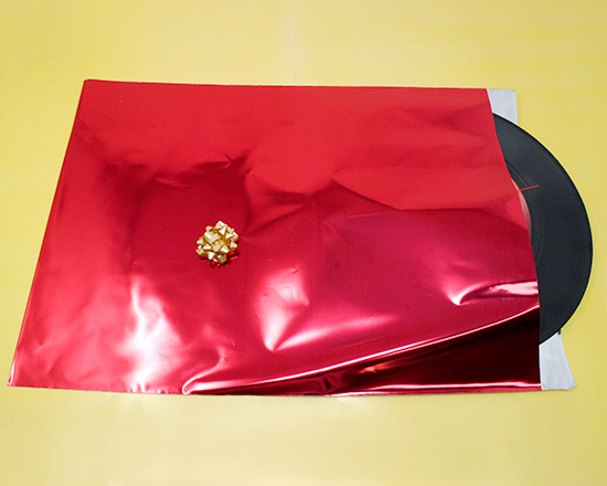 confezione regalo per orologio da parete in vinile