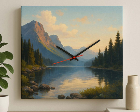 foto e immagini stampate su tela orologio