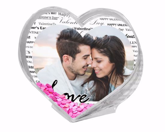 palla di neve cuore grafica black words