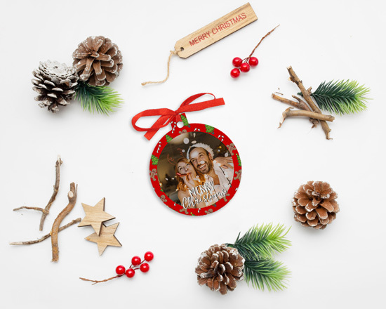 Decorazione in legno per natale personalizzata
