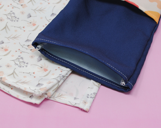 Portaposate in stoffa personalizzato dettaglio 2