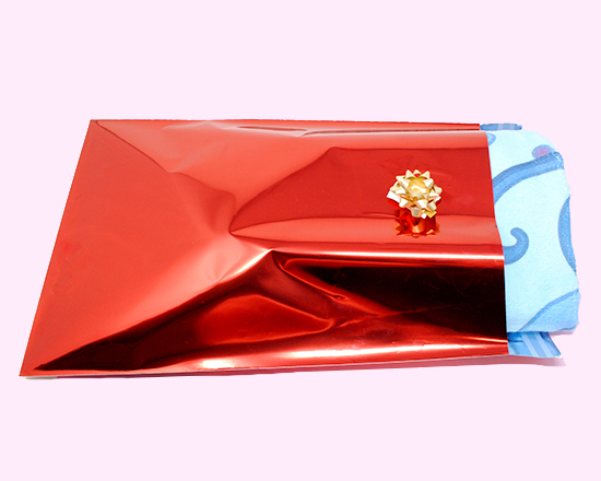 Poncho in spugna con confezione regalo