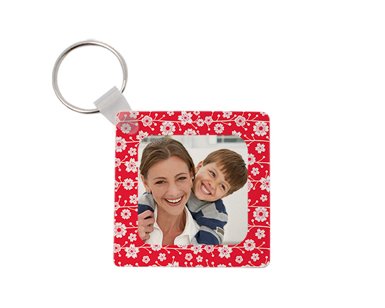 Portachiavi in masonite dedicato alla mamma