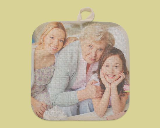 presina con foto in juta