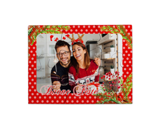 Puzzle Magnetici Rettangolari Bacche natalizie