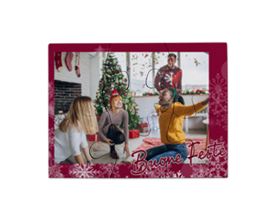 Puzzle Magnetici Rettangolari Buone feste