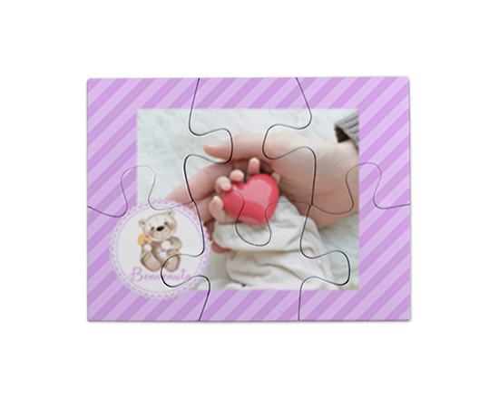 Puzzle magnetico con grafica orsetto