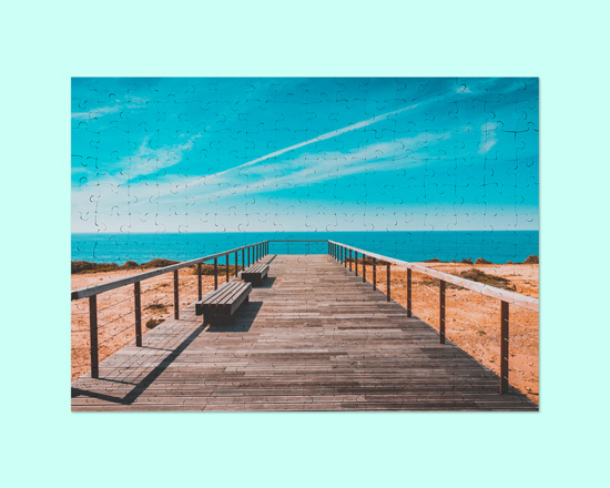 Crea puzzle formato A3 personalizzato con la tua foto