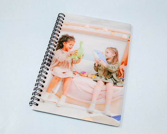 quaderno a5 con copertina plastificata