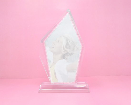 retro del cristallo prisma personalizzato