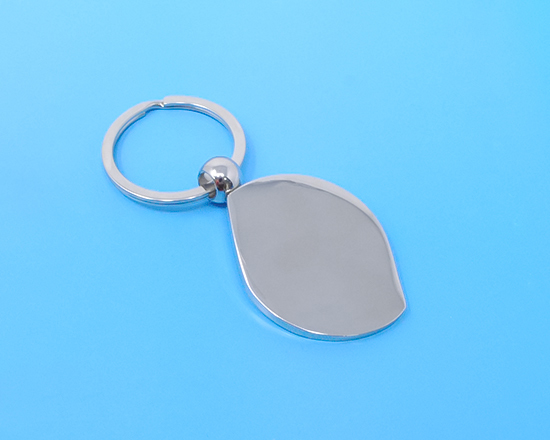 Portachiavi personalizzato foglia