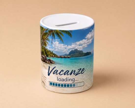 salvadanaio in ceramica personalizzato
