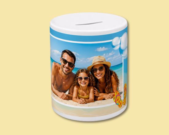 Salvadanaio in ceramica Summer