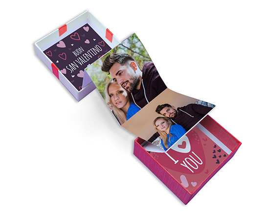 explosion box con 6 foto