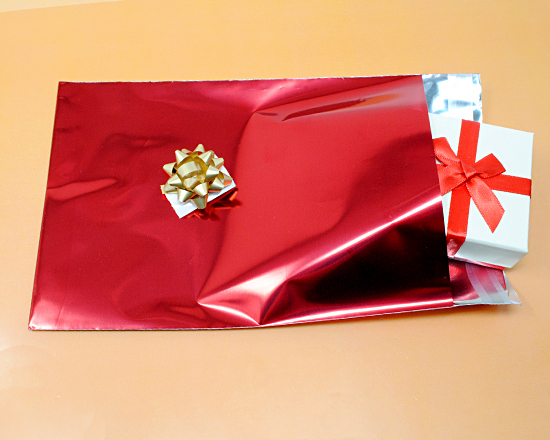 scatolina con foto a fisarmonica e confezione regalo